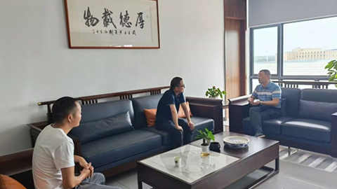 老客戶來訪新廠區